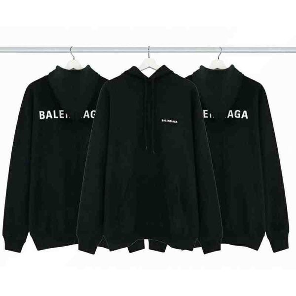 designer hoodie balencaigass paris 21 new back letter printed hoodie men's loose women's, Black
designer hoodie balencaigass paris 21 new back letter printed hoodie men's loose women's, Black