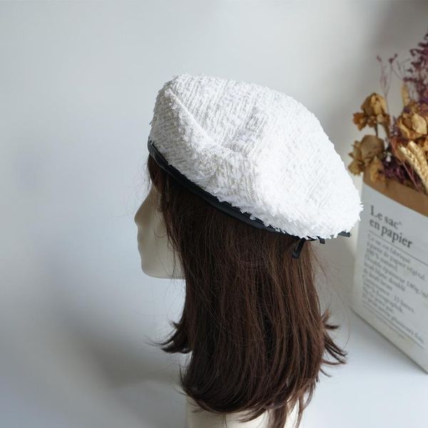 berets 202109-2508744 autumn custom fabric fairy style pu brim street lady beret hat women leisure painter, Blue;gray
berets 202109-2508744 autumn custom fabric fairy style pu brim street lady beret hat women leisure painter, Blue;gray