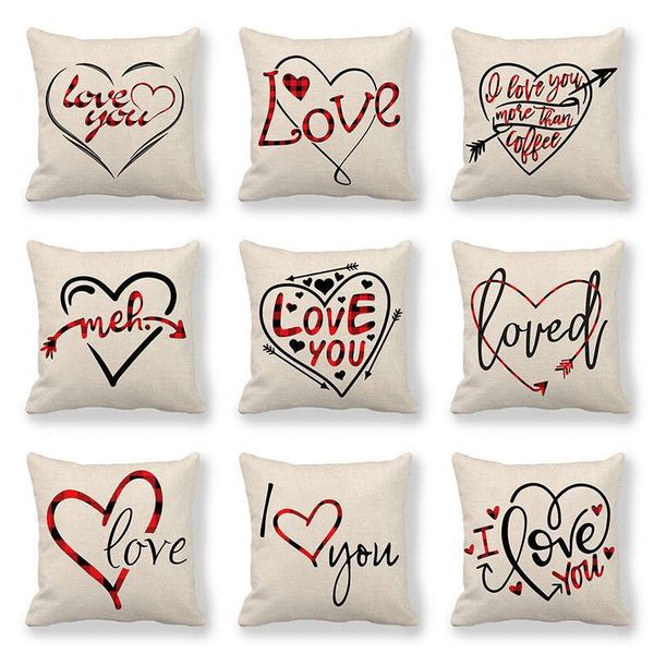 cushion/decorative pillow cover feb 14th valentine's day souvenir cushion covers 45*45cm artificial linen case housse de coussin pillow
cushion/decorative pillow cover feb 14th valentine's day souvenir cushion covers 45*45cm artificial linen case housse de coussin pillow