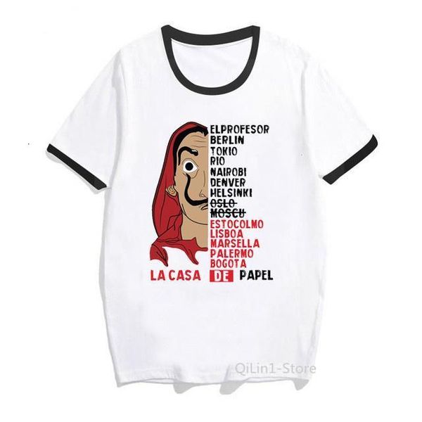 la casa de papel bella ciao t shirt-funny cartoon money heist shirt-woman graphic tshirt-soy la puta ama shirt, White
la casa de papel bella ciao t shirt-funny cartoon money heist shirt-woman graphic tshirt-soy la puta ama shirt, White