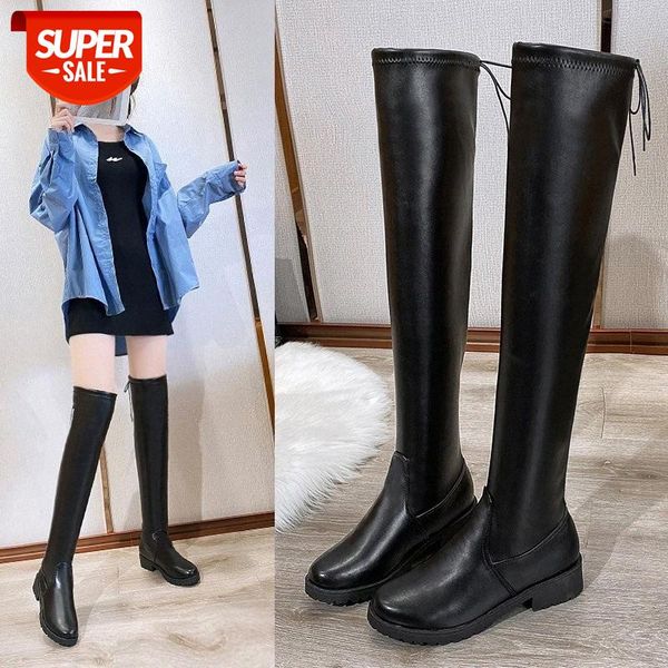 large size low-heeled slimming fashion boots autumn and winter europe the united states round head over knee long skinny children #tt2e, Black
large size low-heeled slimming fashion boots autumn and winter europe the united states round head over knee long skinny children #tt2e, Black