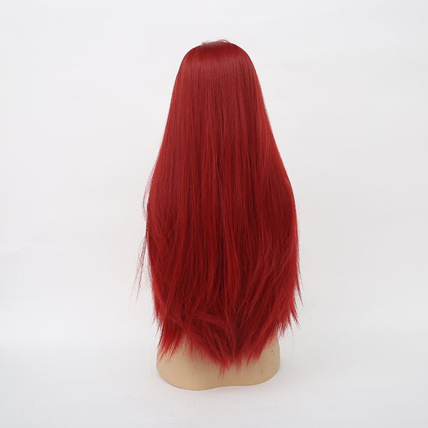 26 inch long straight wigs natural middle part wine red heat resistant hair synthetic wig for womenfactory direct, Black
26 inch long straight wigs natural middle part wine red heat resistant hair synthetic wig for womenfactory direct, Black