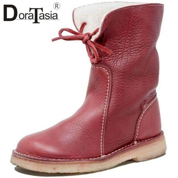 boots doratasia big size 35-43 female chunky heels ankle casual winter warm fur women round toe shoelace plush shoes woman, Black
boots doratasia big size 35-43 female chunky heels ankle casual winter warm fur women round toe shoelace plush shoes woman, Black