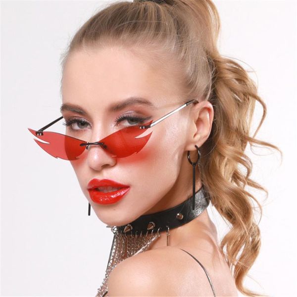 summer luxury frameless glasses sun sunglasses fashion streetwear glasses for uv400 eyewear retro vintage punk women qsamb, White;black
summer luxury frameless glasses sun sunglasses fashion streetwear glasses for uv400 eyewear retro vintage punk women qsamb, White;black