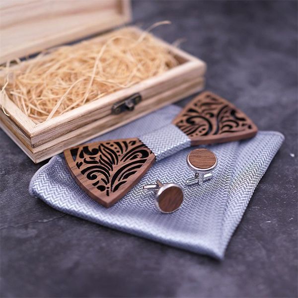 bow ties tie manual wooden handkerchief set men's bowtie grey color wood hollow carved and box wedding party gift, Black;gray
bow ties tie manual wooden handkerchief set men's bowtie grey color wood hollow carved and box wedding party gift, Black;gray