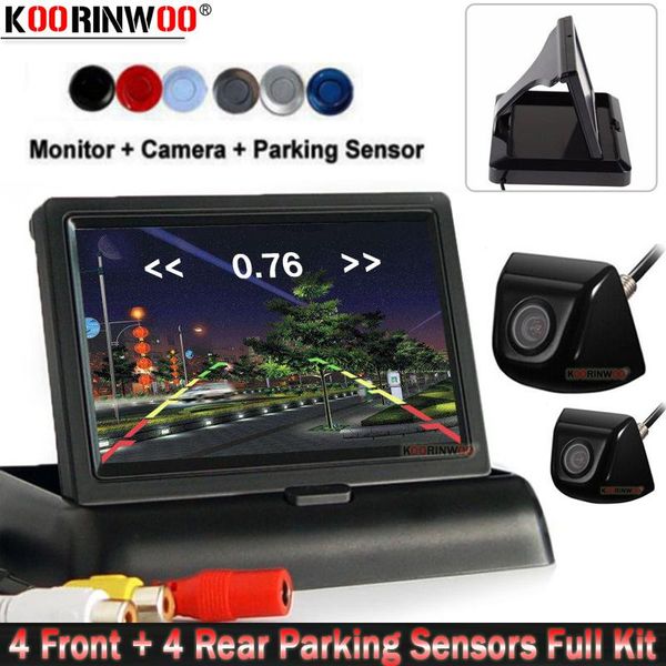 car rear view cameras& parking sensors koorinwoo video system 8 alert 4.3" monitor adjustable alarm front camera + with lights
car rear view cameras& parking sensors koorinwoo video system 8 alert 4.3" monitor adjustable alarm front camera + with lights