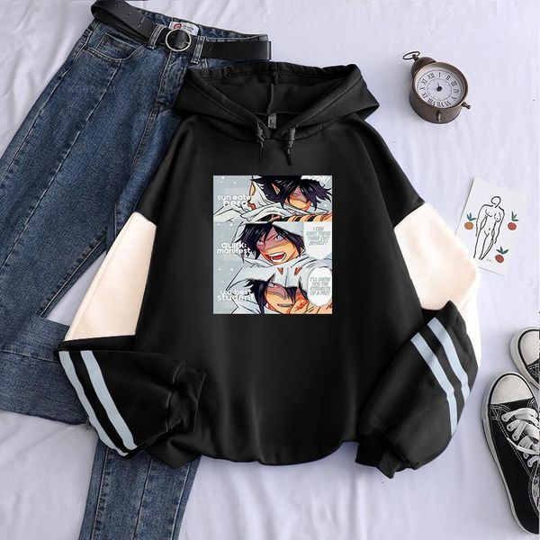 men's hoodies & sweatshirts anime hero cartoon manifest quirk graphics long sleeve winter, Black
men's hoodies & sweatshirts anime hero cartoon manifest quirk graphics long sleeve winter, Black