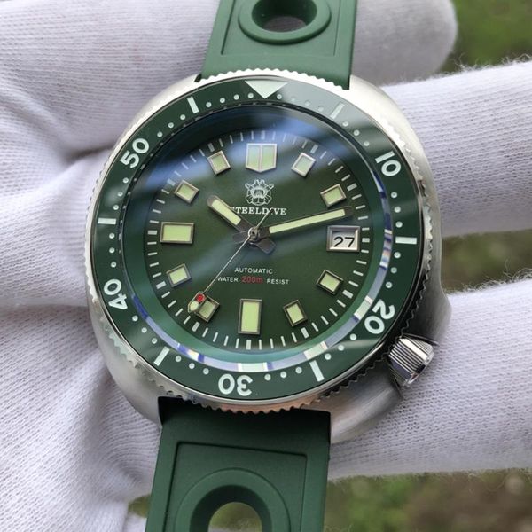 wristwatches 200m diving mechanical men japan nh35 automatic stainless steel swim diver watches sapphire crystal luminous watch, Slivery;brown
wristwatches 200m diving mechanical men japan nh35 automatic stainless steel swim diver watches sapphire crystal luminous watch, Slivery;brown