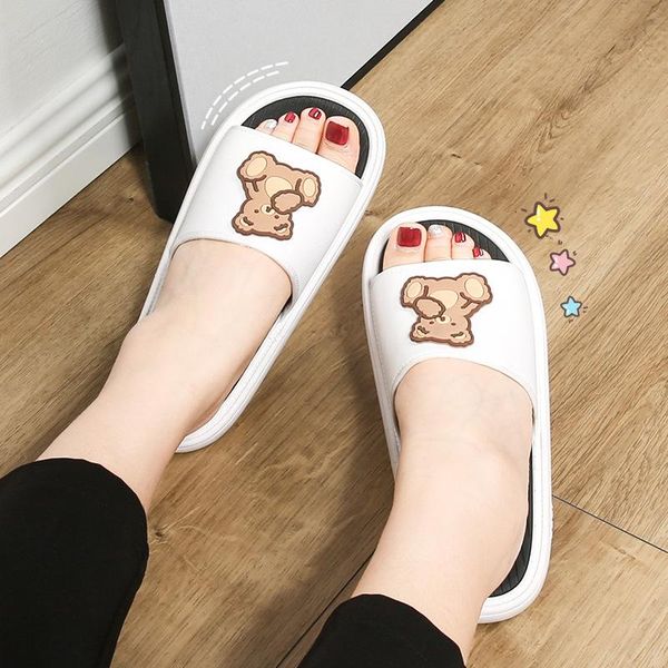 slippers cool female natsushio indoor bathroom anti-skid odor-proof couple household soft male outside wear a pa, Black
slippers cool female natsushio indoor bathroom anti-skid odor-proof couple household soft male outside wear a pa, Black