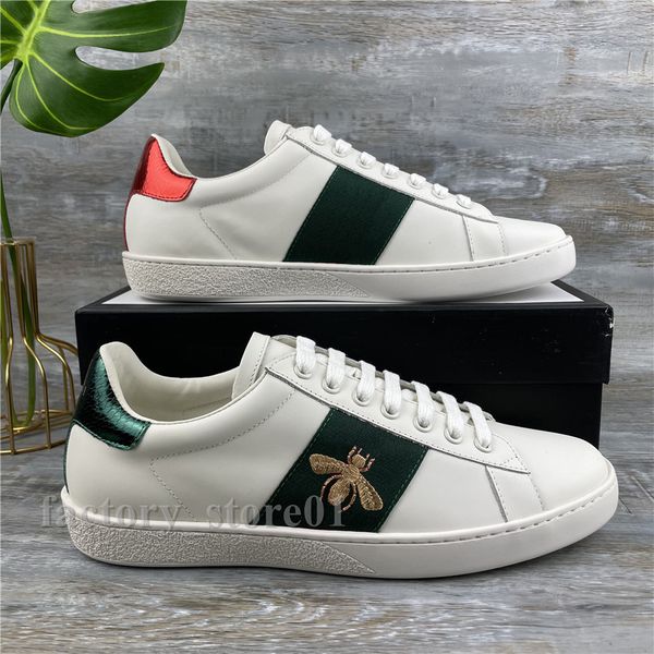 men women casual shoes flat platform shoes leather sneakers ace bee green red stripes shoe tennis sports trainers embroidery chaussures, Black
men women casual shoes flat platform shoes leather sneakers ace bee green red stripes shoe tennis sports trainers embroidery chaussures, Black