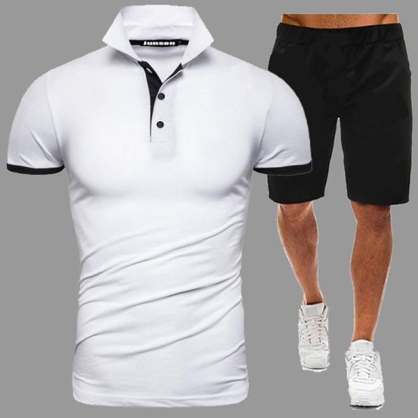 men's tracksuits summer sets solid color casual sweat suit shirt+shorts 2 pieces set breathable sportsuits male, Gray
men's tracksuits summer sets solid color casual sweat suit shirt+shorts 2 pieces set breathable sportsuits male, Gray