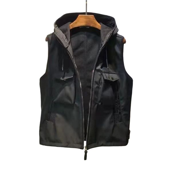 men's warm vest outdoor sleeveless soft thick windproof fashion waistcoat, Black;white
men's warm vest outdoor sleeveless soft thick windproof fashion waistcoat, Black;white