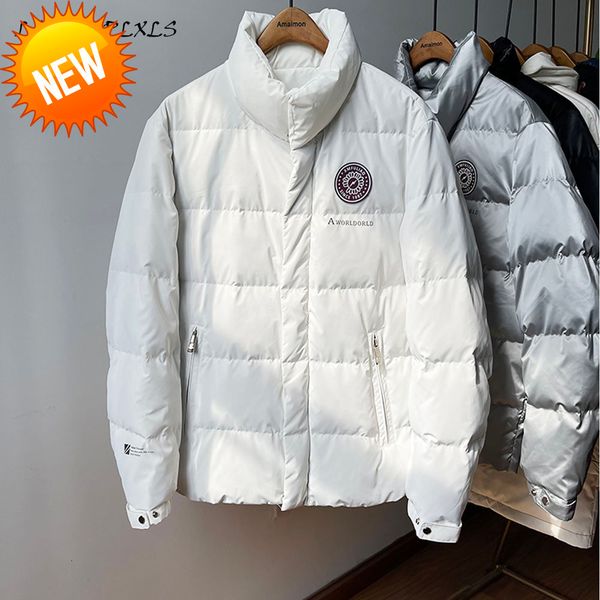 brand 2021 new white duck down jacket men winter feather parkas hooded thicken warm jackets overcoat doudoune homme, Black
brand 2021 new white duck down jacket men winter feather parkas hooded thicken warm jackets overcoat doudoune homme, Black