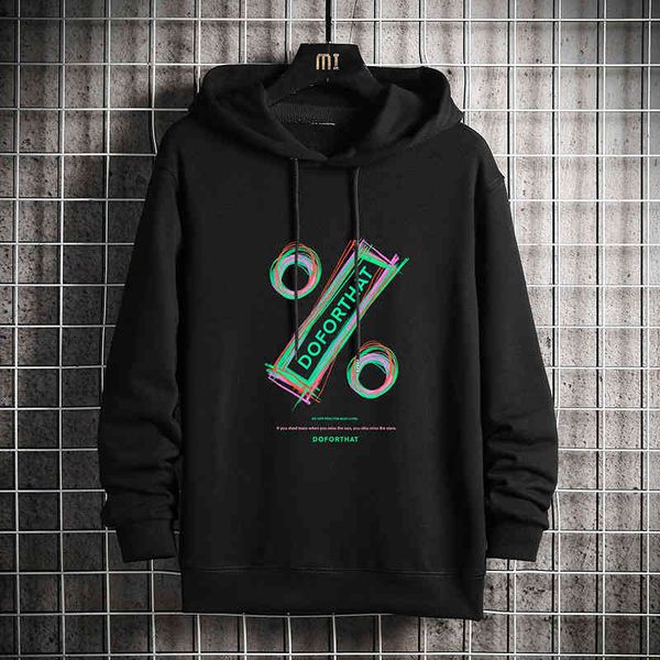 sweater hoodies men's 2022 spring youth trend street print casual, Black 
sweater hoodies men's 2022 spring youth trend street print casual, Black