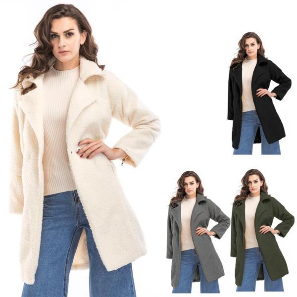women's wool & blends easy comfortable refined stylish plush medium long overcoat, Black
women's wool & blends easy comfortable refined stylish plush medium long overcoat, Black