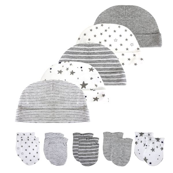 simple born baby births cap glove set soft cotton kids infants anti-scratch gloves hat gifts, Blue;gray
simple born baby births cap glove set soft cotton kids infants anti-scratch gloves hat gifts, Blue;gray