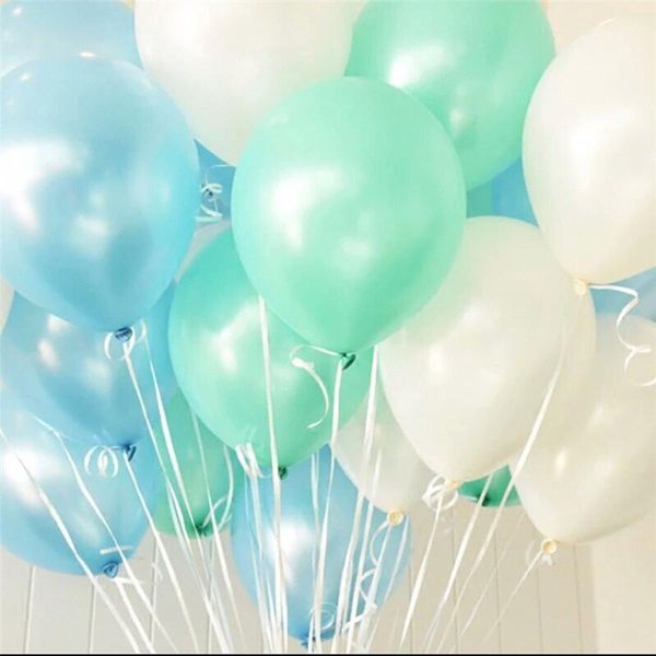 party decoration 20pcs mint green balloons and white latex balloon 10inch blue supplies wedding birthday toy
party decoration 20pcs mint green balloons and white latex balloon 10inch blue supplies wedding birthday toy