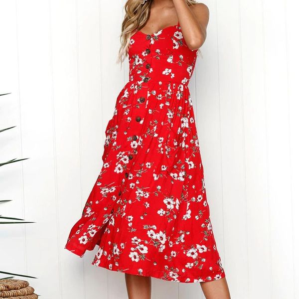 women's swimwear 2021 floral print loose dress women summer button sleeveless spaghetti strap beach midi dresses party holiday, White;black
women's swimwear 2021 floral print loose dress women summer button sleeveless spaghetti strap beach midi dresses party holiday, White;black