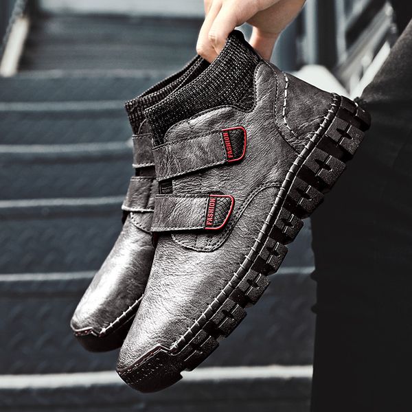 men leather shoes winter 2020 ankle boots men handmade leather boots classic fashion man casual shoes designer sneakers 39-48
men leather shoes winter 2020 ankle boots men handmade leather boots classic fashion man casual shoes designer sneakers 39-48