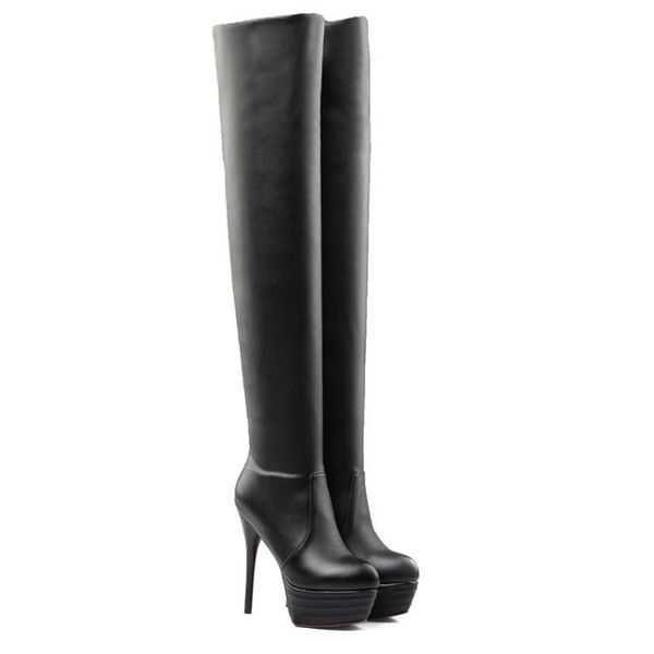 boots oversized -15 thigh high knee over the women ladies sleeve leather is too long, Black
boots oversized -15 thigh high knee over the women ladies sleeve leather is too long, Black