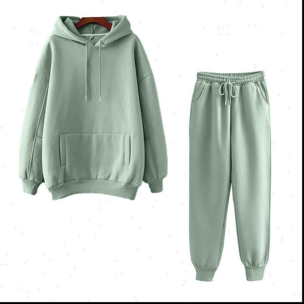 new hoodie 2pcs set women autumn solid oversized sweatshirt set casual long sleeve fleece long pants tracksuit suit, Gray
new hoodie 2pcs set women autumn solid oversized sweatshirt set casual long sleeve fleece long pants tracksuit suit, Gray
