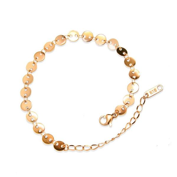 100% stainless steel disc stitching bracelet for women dainty initial disc charm gold color bangles pulseiras, Golden;silver
100% stainless steel disc stitching bracelet for women dainty initial disc charm gold color bangles pulseiras, Golden;silver