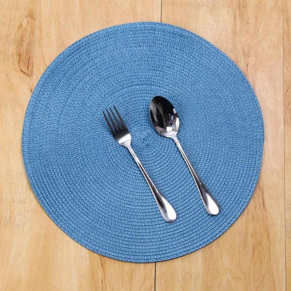 mats & pads 1pc round woven placemats pp waterproof dining table mat drink napkin decoration kitchen non-slip bowl coasters disc c o5q0
mats & pads 1pc round woven placemats pp waterproof dining table mat drink napkin decoration kitchen non-slip bowl coasters disc c o5q0