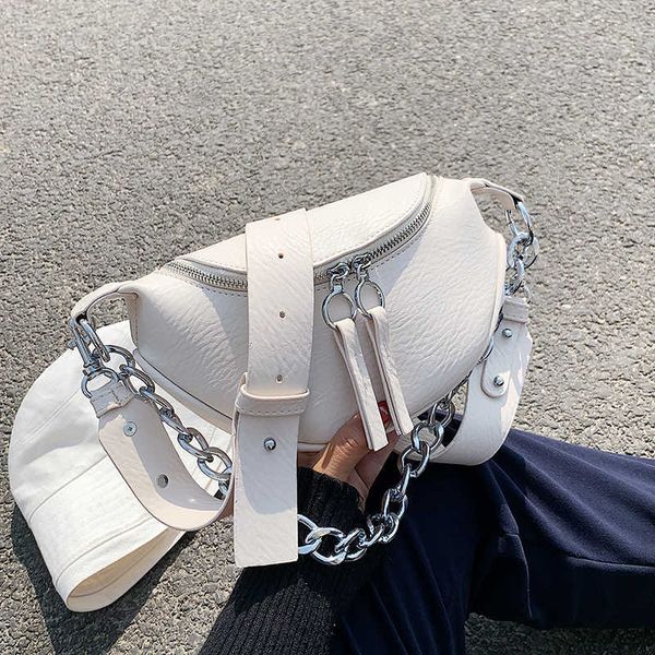 silver chain design pu leather crossbody bags for women white shoulder messenger handbags small chest bag travel 210719
silver chain design pu leather crossbody bags for women white shoulder messenger handbags small chest bag travel 210719