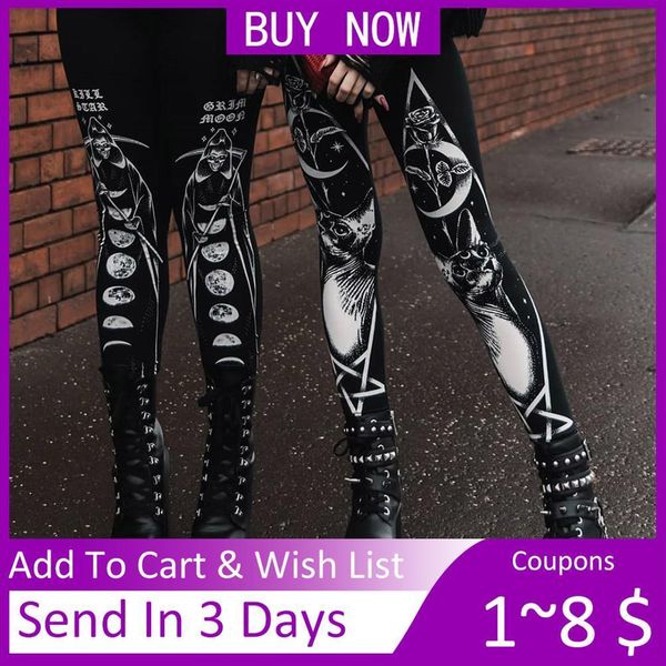 3xl fitness women leggings plus size black streetwear goth cat printed legging punk pencil pants oversize fashion female
3xl fitness women leggings plus size black streetwear goth cat printed legging punk pencil pants oversize fashion female