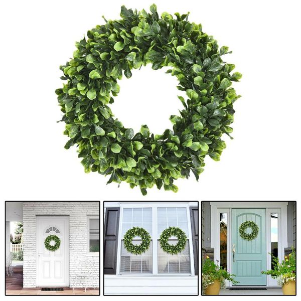 decorative flowers & wreaths pure garden artificial wreath 17inch home door greenery wedding event decor green leaves
decorative flowers & wreaths pure garden artificial wreath 17inch home door greenery wedding event decor green leaves