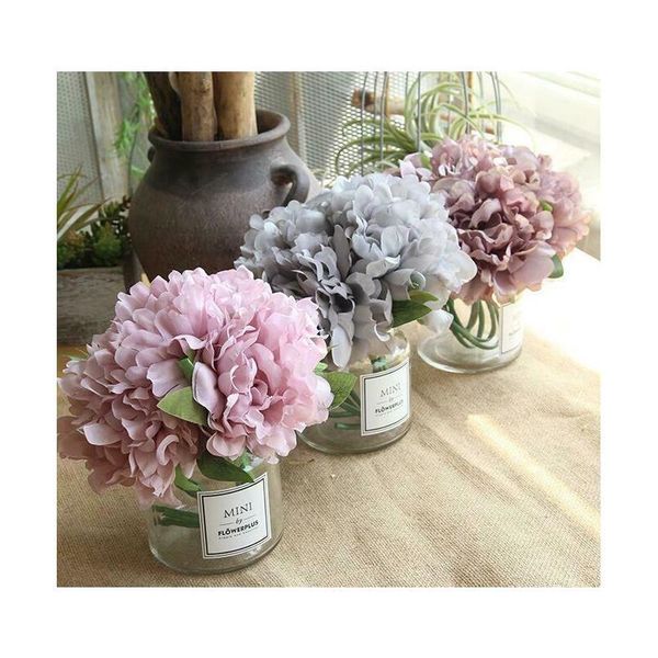 27cm rose pink bride bouquet artificial flowers silk peony dried flowers fake for home decor wedding decorations
27cm rose pink bride bouquet artificial flowers silk peony dried flowers fake for home decor wedding decorations