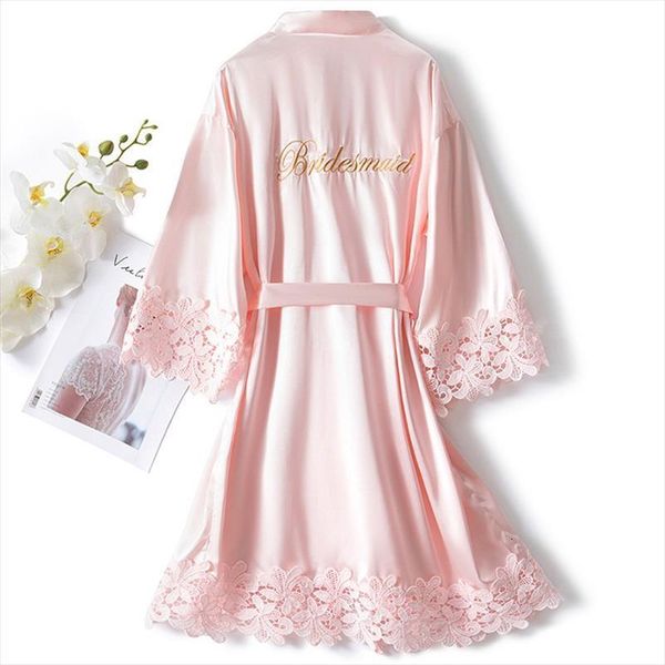 embroidery letter lace bride women sleepwear bridesmaid wedding robe satin kimono bathrobe gown lingerie nightwear home clothes, Black;red
embroidery letter lace bride women sleepwear bridesmaid wedding robe satin kimono bathrobe gown lingerie nightwear home clothes, Black;red