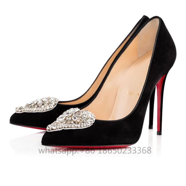dress shoes ladies mules luxury pumps platform clear women leather high heels 8 12cm red bottom wedding party size 35-44, Black
dress shoes ladies mules luxury pumps platform clear women leather high heels 8 12cm red bottom wedding party size 35-44, Black