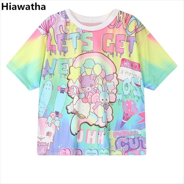 hiawatha women harajuku letters printed t-shirts casual loose character short sleeve t shirt gilr college style t2452 210317, White
hiawatha women harajuku letters printed t-shirts casual loose character short sleeve t shirt gilr college style t2452 210317, White