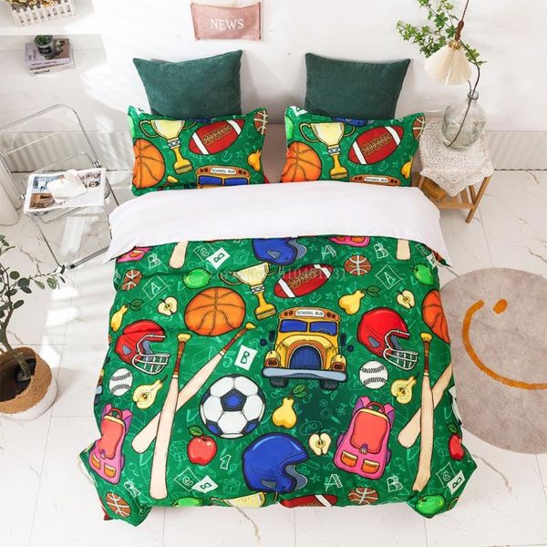 bedding sets basketball football volleyball ball printed set single king quilt cover pillowcase sport kids boy duvet
bedding sets basketball football volleyball ball printed set single king quilt cover pillowcase sport kids boy duvet