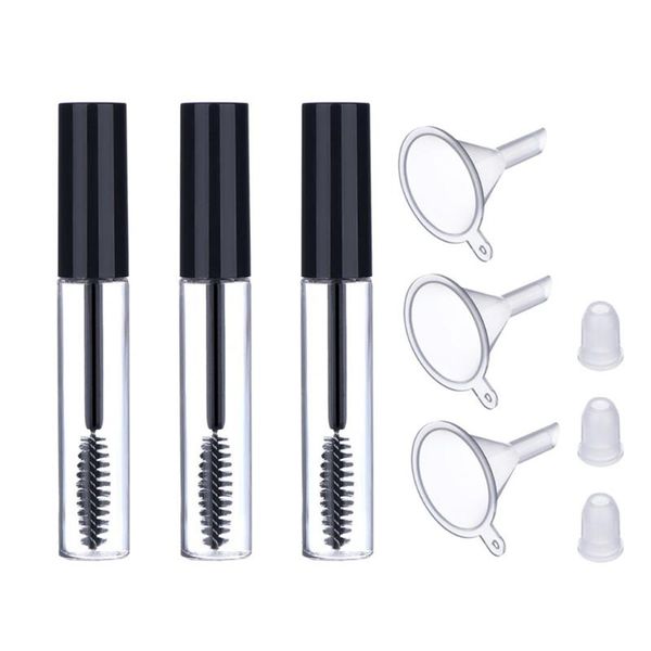 storage bottles & jars refillable 3pcs black 10ml eyelash bottle empty mascara tube wand cream container plastic
storage bottles & jars refillable 3pcs black 10ml eyelash bottle empty mascara tube wand cream container plastic