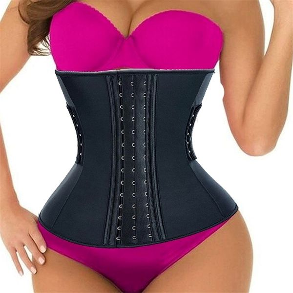 women & men latex waist trainer trimmer belt sweat sauna body shaper slim corset compression abdominal workout 211220, Black;white
women & men latex waist trainer trimmer belt sweat sauna body shaper slim corset compression abdominal workout 211220, Black;white
