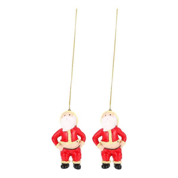 christmas decorations 2pcs creative mooning santa claus hanging tree ornament festival pendants
christmas decorations 2pcs creative mooning santa claus hanging tree ornament festival pendants