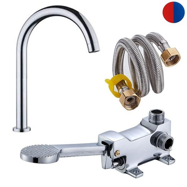 lukloy cold and water foot control pedal faucet pedal valve touch touchless faucet for school
lukloy cold and water foot control pedal faucet pedal valve touch touchless faucet for school