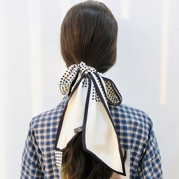 scarves fashion women's silk scarf long skinny headband design dot print shawl wrasp bandanas foulard luxury hair ribbon neck ties sjaa, Blue;gray
scarves fashion women's silk scarf long skinny headband design dot print shawl wrasp bandanas foulard luxury hair ribbon neck ties sjaa, Blue;gray