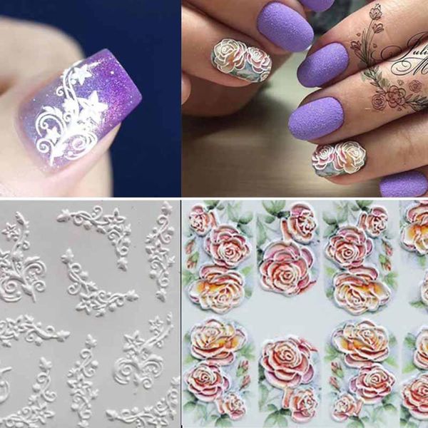 stickers & decals nail mad 1pcs 6d engraved flower acrylic sticker embossed water powder g627, Black
stickers & decals nail mad 1pcs 6d engraved flower acrylic sticker embossed water powder g627, Black