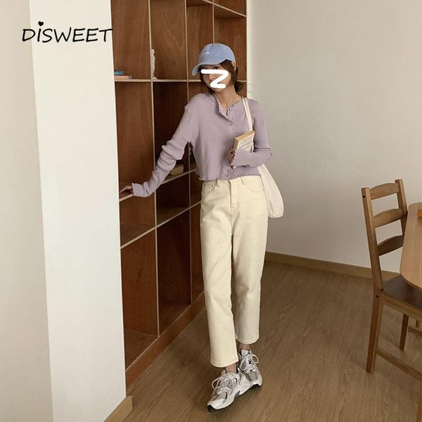 solid high waist jeans for woman korean slim button straight-leg jeans women simple spring new women's 2021, Blue
solid high waist jeans for woman korean slim button straight-leg jeans women simple spring new women's 2021, Blue