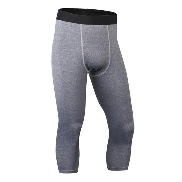 running pants men 3/4 length pro tights sport leggings bodybuilding quick dry gym fitness training workout male trousers, Black;blue
running pants men 3/4 length pro tights sport leggings bodybuilding quick dry gym fitness training workout male trousers, Black;blue