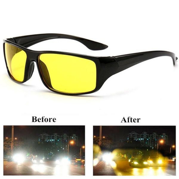 anti-glare night vision driver goggles night driving enhanced light glasses fashion sunglasses goggles car accessries, Black
anti-glare night vision driver goggles night driving enhanced light glasses fashion sunglasses goggles car accessries, Black