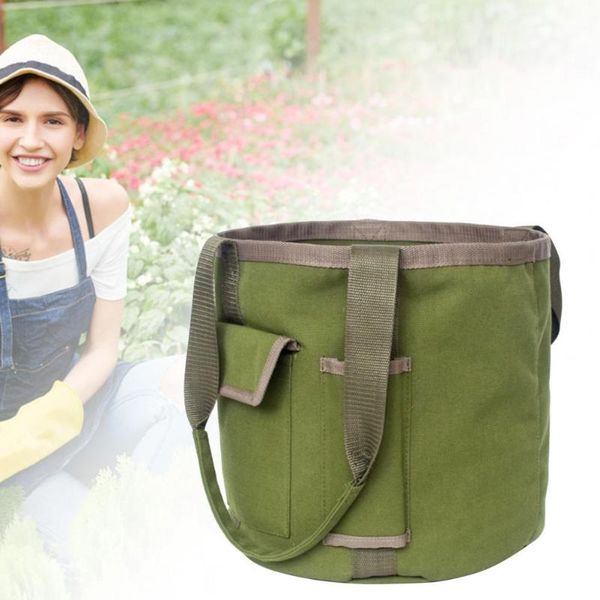 fishing accessories bucket organizer portable pouch storage bag rainproof canvas garden tool tote for outdoor planting props basket
fishing accessories bucket organizer portable pouch storage bag rainproof canvas garden tool tote for outdoor planting props basket