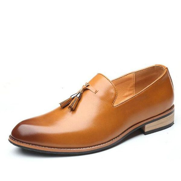 dress shoes men slip on office wedding pointed toe leather luxury italian style formal party large size 47, Black
dress shoes men slip on office wedding pointed toe leather luxury italian style formal party large size 47, Black