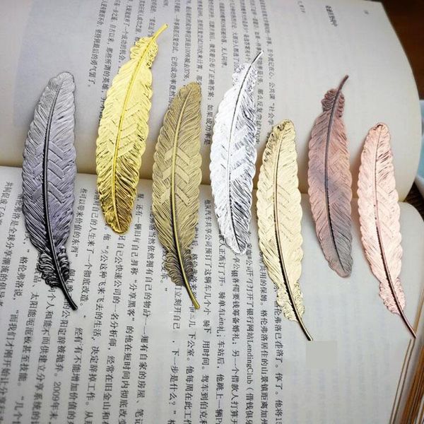 bookmark 1pc creative retro feather metal beautiful cool book page mark children student gift stationery school office supplies
bookmark 1pc creative retro feather metal beautiful cool book page mark children student gift stationery school office supplies