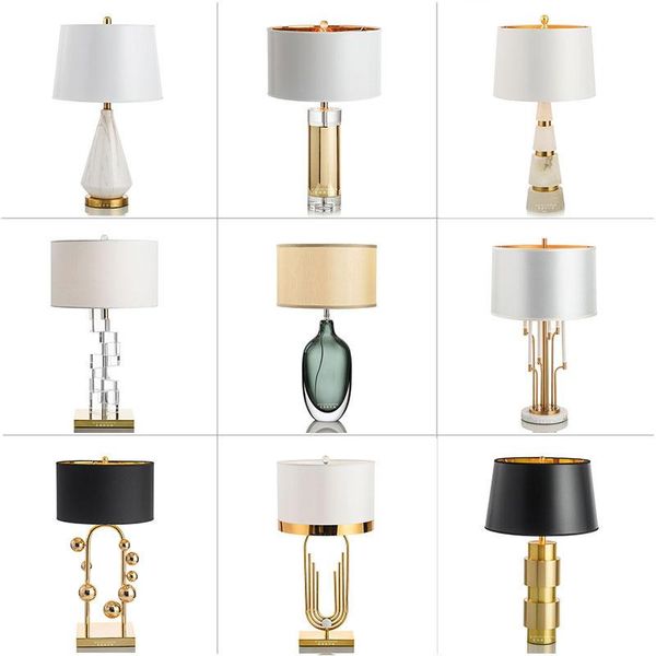 table lamps originality designer model house bedroom metal marble continuous system concise light luxurious a living room desk lamp
table lamps originality designer model house bedroom metal marble continuous system concise light luxurious a living room desk lamp