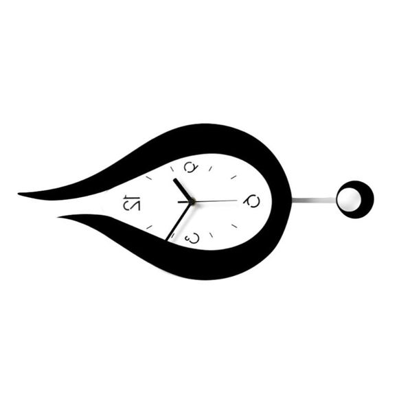 creative wall clock acrylic elegant wonderful swinging wall clock water drop shape (without battery)
creative wall clock acrylic elegant wonderful swinging wall clock water drop shape (without battery)