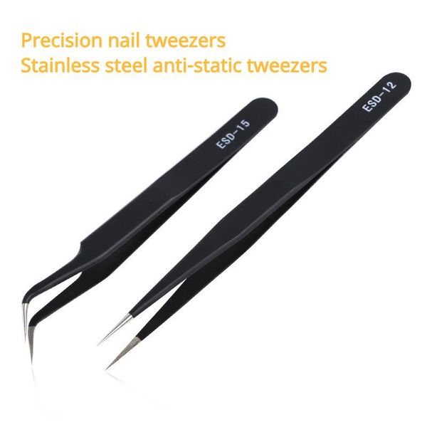 nail art tweezers precision anti-static stainless steel nail art tweezers eyelash grafting tools
nail art tweezers precision anti-static stainless steel nail art tweezers eyelash grafting tools